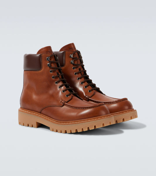 Lusso | FINO Ivory Valor Crimes n Peak Boot