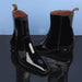 Lusso | FINO Noir Gloss Prestige Boot For Men's