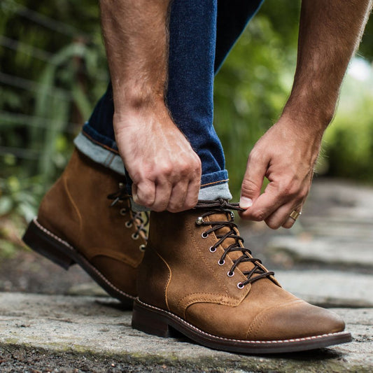 LUSSO & FINO — The Torino Umber Boot