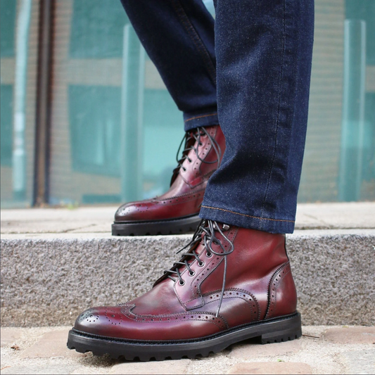 Lusso | FINO OxBlood Monarch Wingtip Heritage Edition