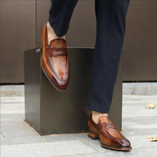 Lusso | FINO Sienna Flame Legacy Penny Loafer