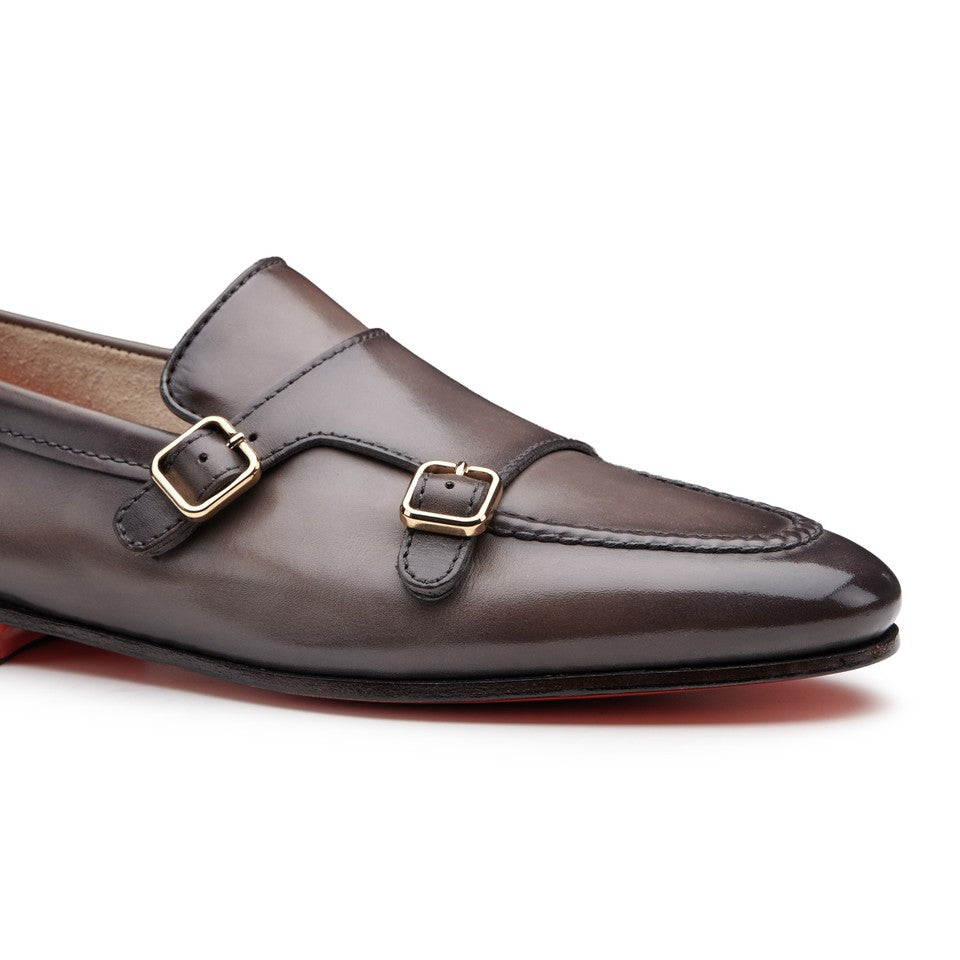 The Dark Espresso Double-Monk Loafer