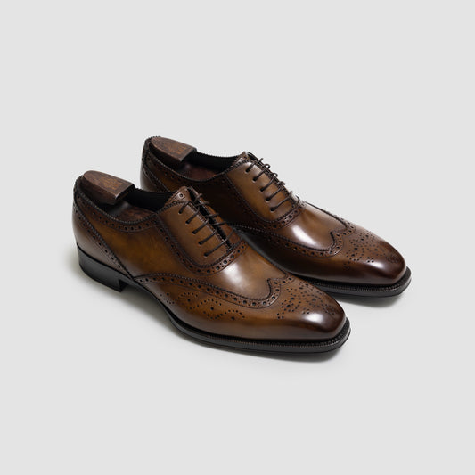 Modena Reverse Ember Lace-Up Oxford