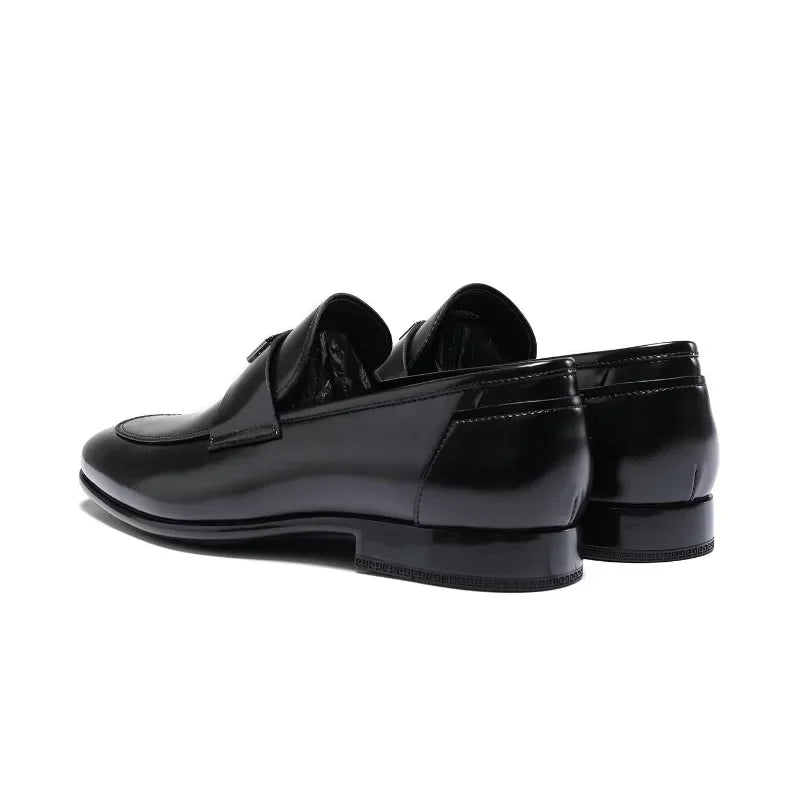 Men's British Stylish Black Loafer