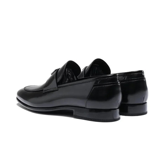 Men's British Stylish Black Loafer