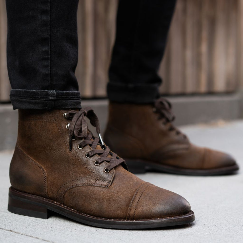 LUSSO & FINO “Rustic Valor” Goodyear Welted Boots