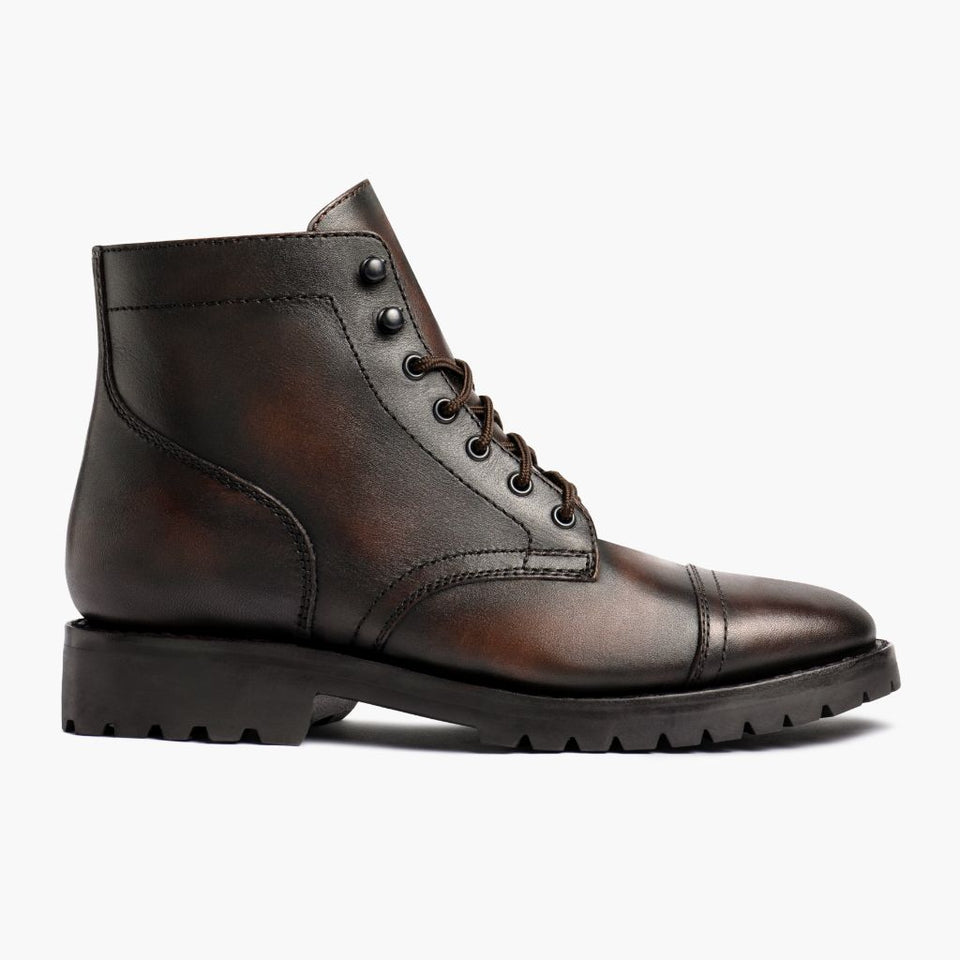 LUSSO & FINO “The Montaro” Cap-Toe Boot