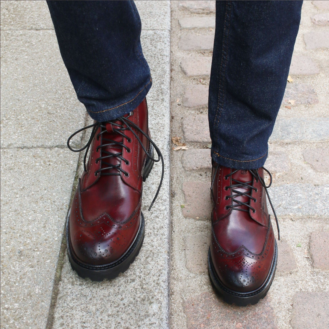 Lusso | FINO OxBlood Monarch Wingtip Heritage Edition