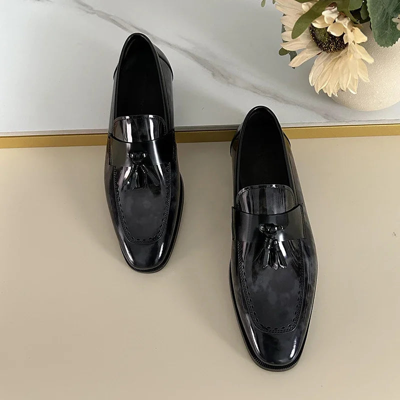 SharpToe Business Loafers
