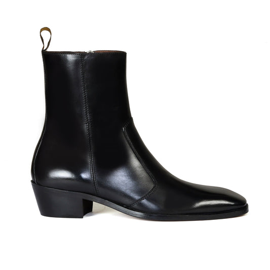 Lusso | Fino Noir Stitched Cuban Legacy Boot