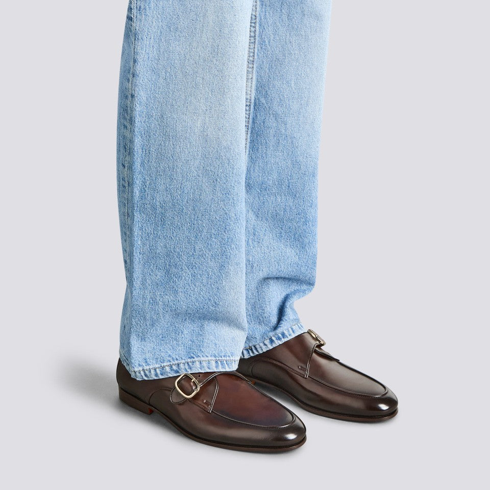The Dark Espresso Single-Monk Loafer