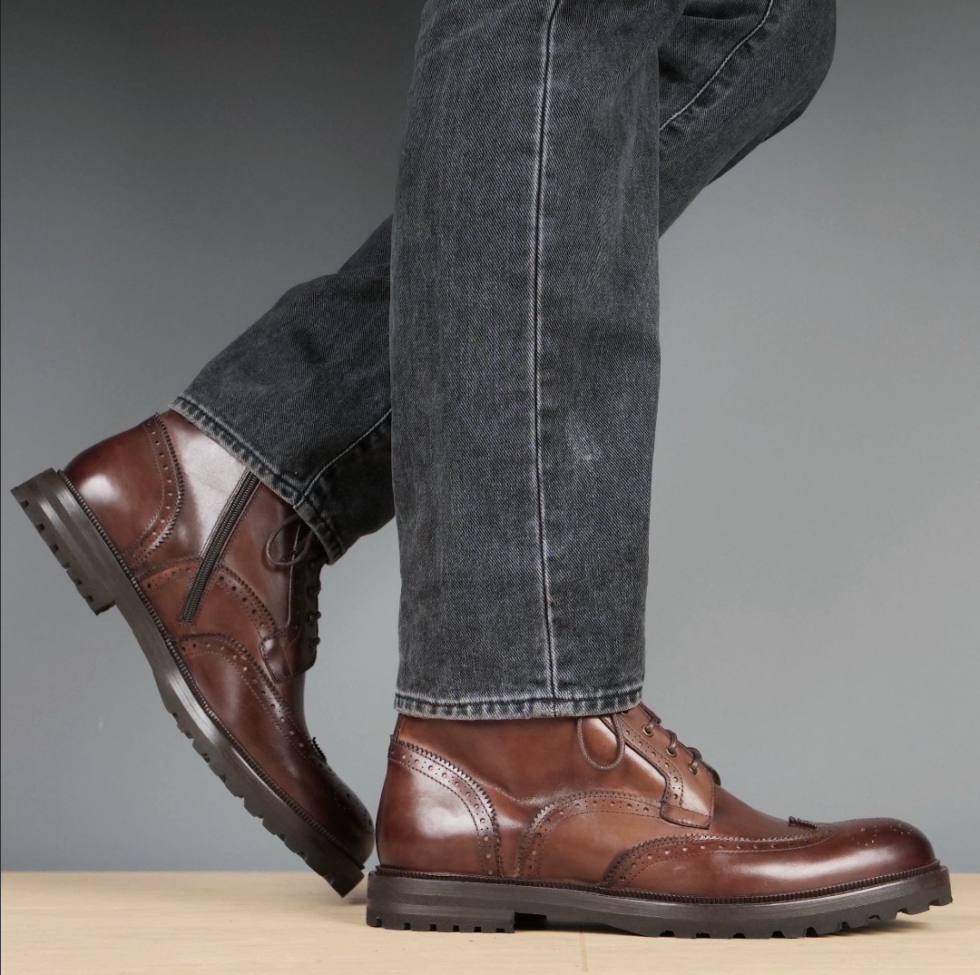 Lusso | FINO Amber Forge Highland Wingtip Valor Edition