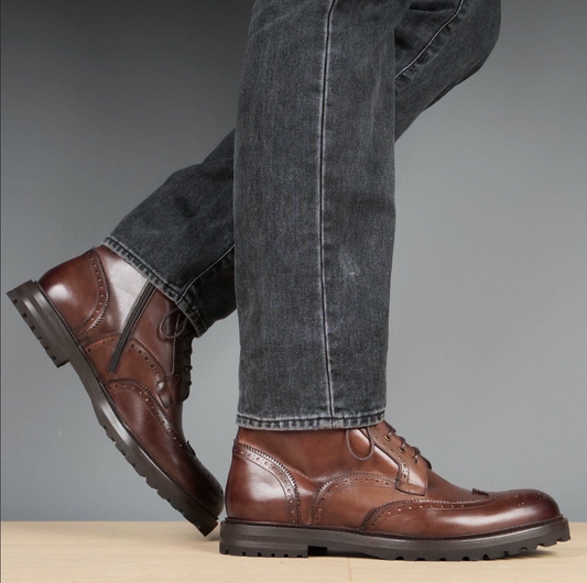 Lusso | FINO Amber Forge Highland Wingtip Valor Edition