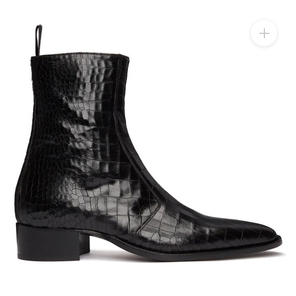 Lusso | FINO Midnight Viper Luxe Zip Boot