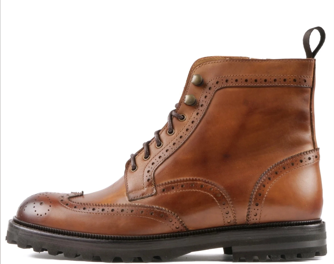 Lusso | FINO Amber Forge Highland Wingtip Valor Edition