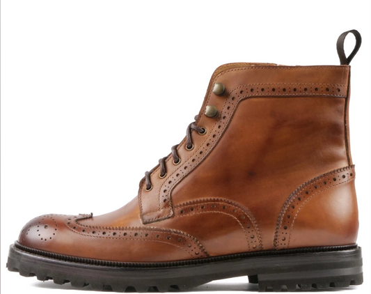 Lusso | FINO Amber Forge Highland Wingtip Valor Edition