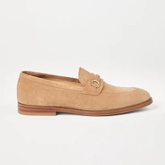 Lusso | FINO Sand Dune Regal Suede Loafers