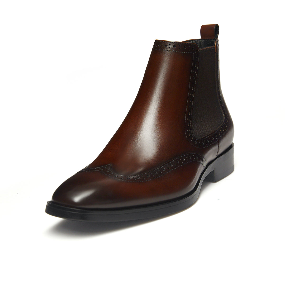 Midnight Jet Wingtip Dress Boot For Men's