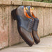 Lusso & Fino | Classic Saddle Oxford Shoes For Men's