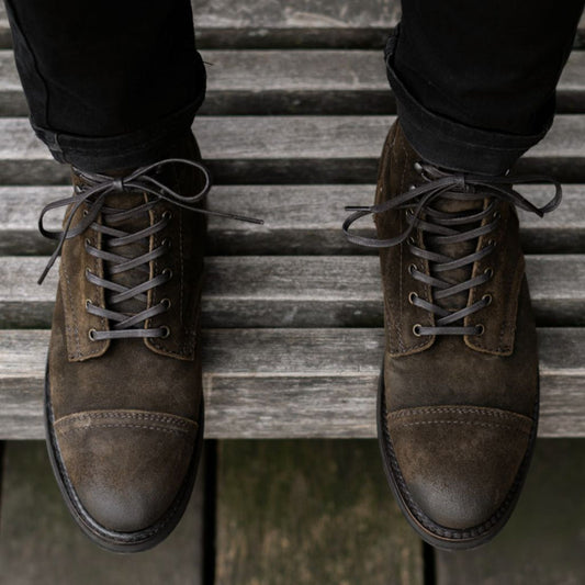 LUSSO FINO — The Matteo Roughout Boot