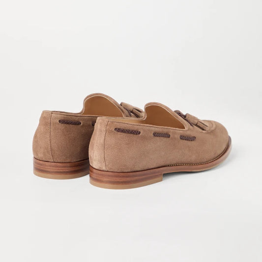 Lusso | FINO Sundown Dune Braided Tassel Loafer