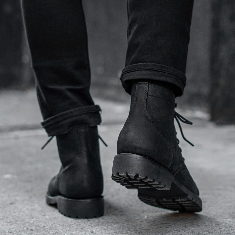 LUSSO & FINO — The Raven Commando Boot