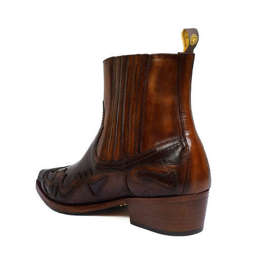 Lusso | FINO Twilight Ember Leather Wanderer Boots