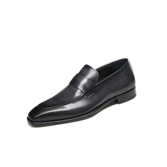 Grey Luxe Goodyear Welt Loafer