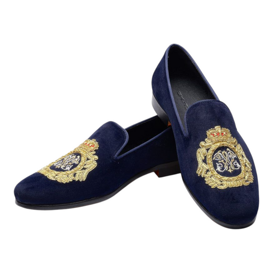 LUSSO FINO – Royal Blue Majesty Loafers