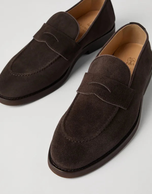 Lusso| Fino Mocha Dusk Heritage Penny Loafer