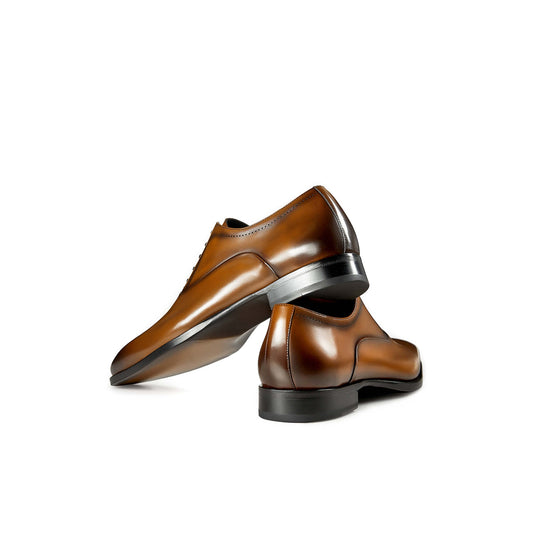 Lusso & FINO | Tan Wholecut Shoe For Men's