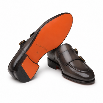 The Dark Espresso Double-Monk Loafer