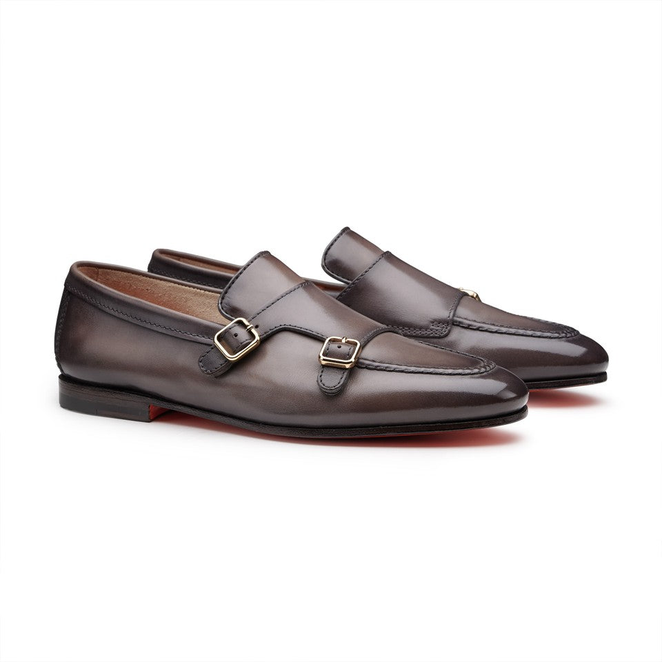 The Dark Espresso Double-Monk Loafer