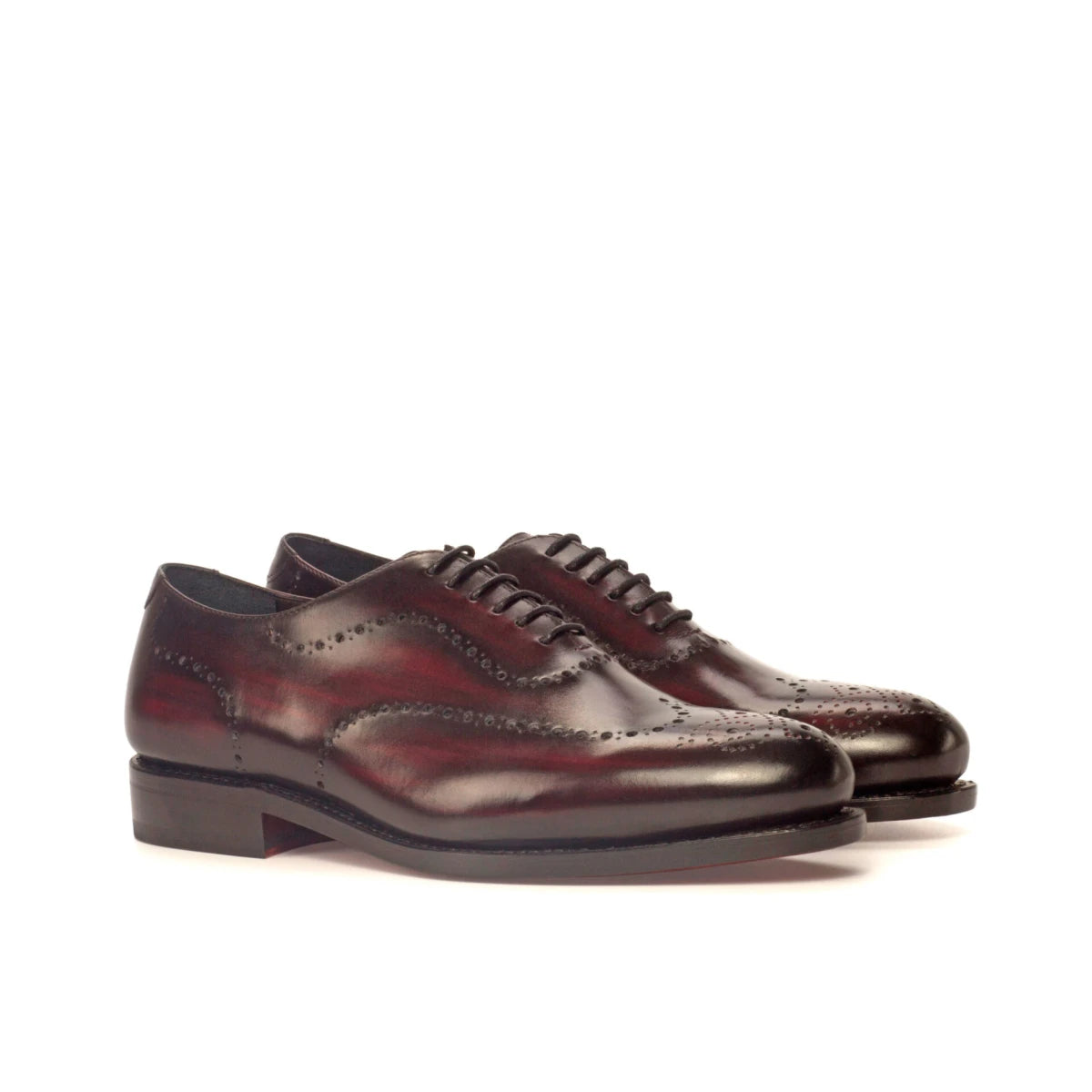 Bordeaux Flame Wholecut Brogues