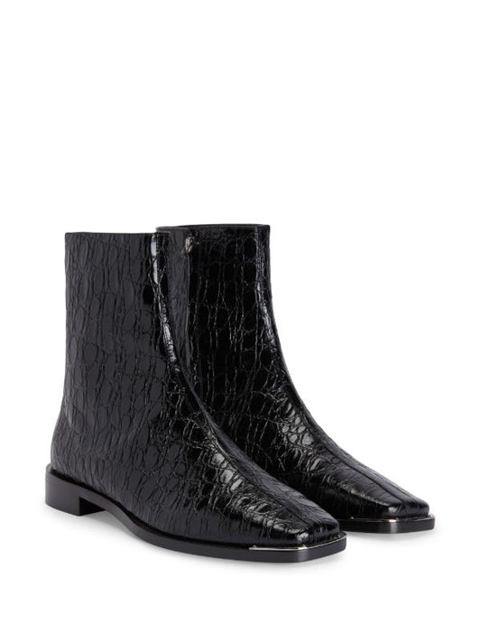 Lusso | FINO Noir Sovereign Sleek Croc Boot