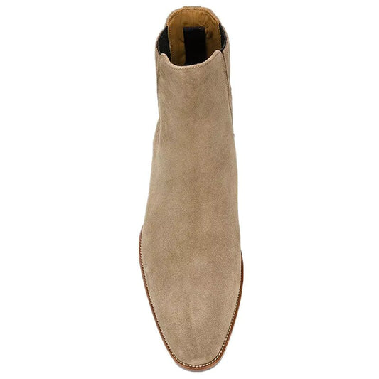 High Quality Brand Pointed Toe Chelsea Boot for Men's