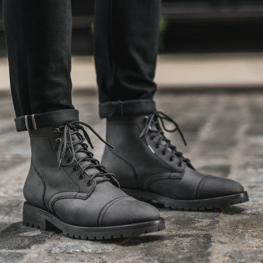 LUSSO & FINO “The Ardens” Slate Boot