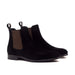 Lusso | Fino Midnight Elegance Suede Chelsea Boot For Men's