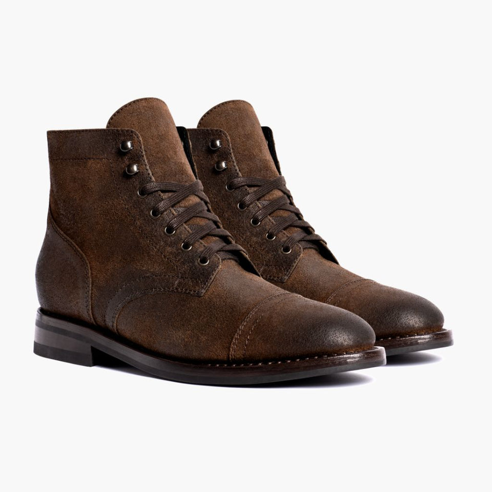 LUSSO & FINO “Rustic Valor” Goodyear Welted Boots