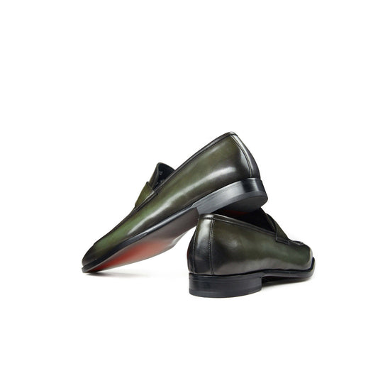 Lusso Fino| Emerald Luxe Business Loafer For Men's
