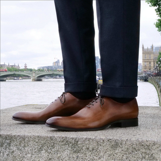 Lusso | FINO Sienna Crest Legacy Wholecut Oxford
