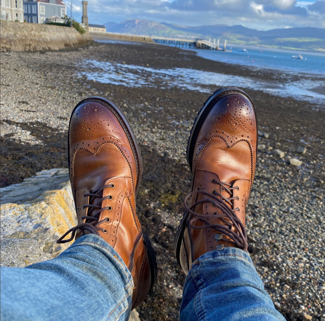 Lusso | FINO Amber Forge Highland Wingtip Valor Edition