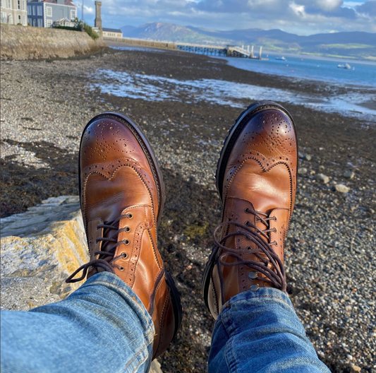Lusso | FINO Amber Forge Highland Wingtip Valor Edition