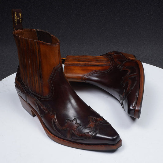 Lusso | FINO Twilight Ember Leather Wanderer Boots
