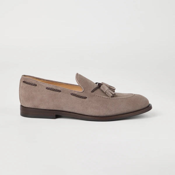 Lusso | FINO The Five O'Clock Suede Tassel Loafer For Men's