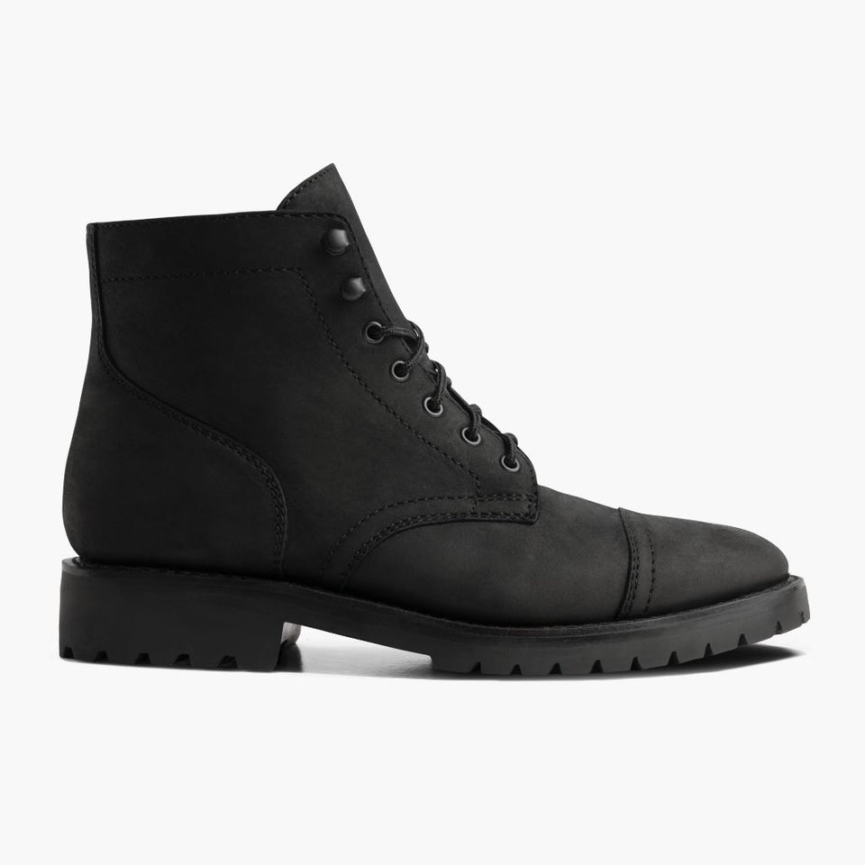 LUSSO & FINO — The Raven Commando Boot