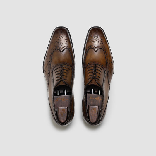 Modena Reverse Ember Lace-Up Oxford