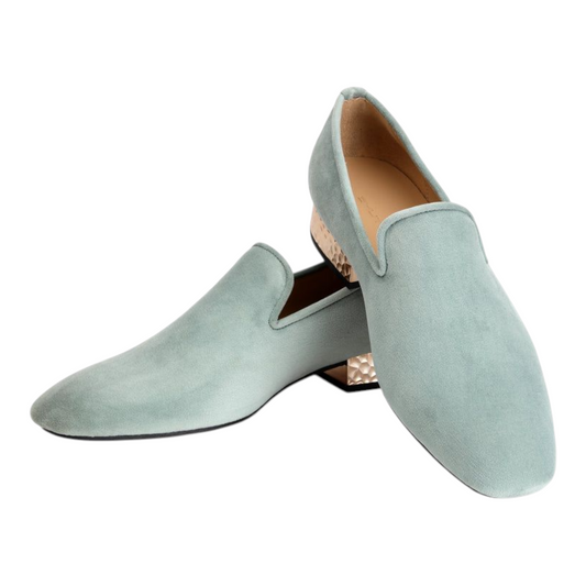 Lusso | FINO Celestial Mint Heirloom Loafers