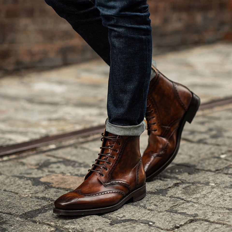 LUSSO FINO — The Vittorio Brogue Boot