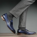 Lusso | FINO Midnight Azure Horizon Penny Loafer Elegance
